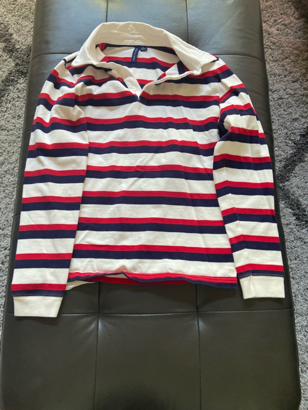 Janie and Jack long sleeve polo for boys size 18